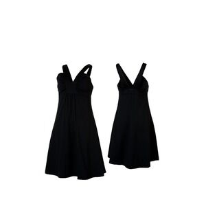Patagonia Black Corinne Dress Tennis Athletic Sporty Golf Luxury